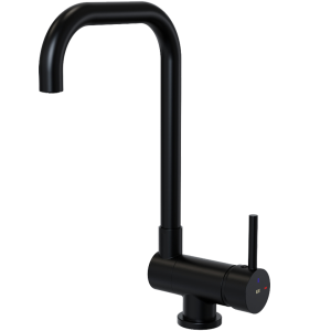 New oslo mezclador para fregadero abatible negro «ventana especial»