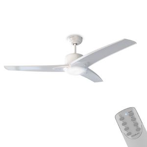 Cecotec ventilador de techo con mando a distancia, temporizador y luz LED
