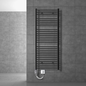 Radiador toallero sahara 600x1000mm para baño acero antracita