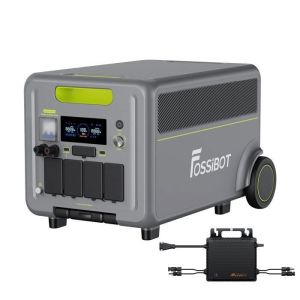 Fossibot - central eléctrica lifepo4 - 5222wh - 7200w microinversor 800w