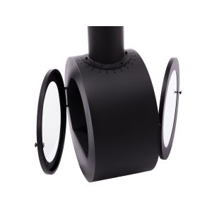 Chimenea de etanol de techo con diseño circular