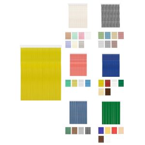80 x 240 cm | karla - amarilla | cortinas de exterior impermeables – cort