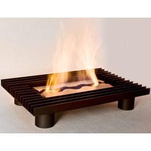 Kone - chimenea de bioetanol independiente negro