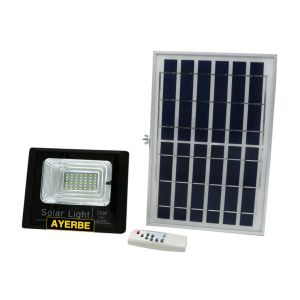 Ayerbe - 620660 - foco solar 25 w con sensor y mando a distancia