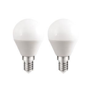 Pack 2 bombillas a2bc e14 6w luz neutra 4000k