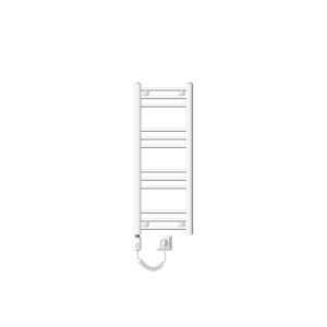 Radiador de baño eléctrico 300w 300x800 mm blanco