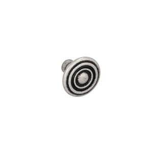 Pomo para muebles en zamac 33 mm de diam
