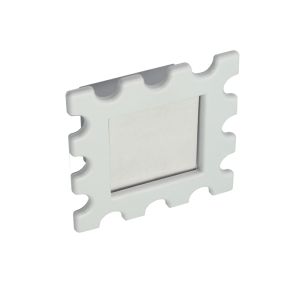 Tirador de mueble en abs blanco entre ejes de 32 mm