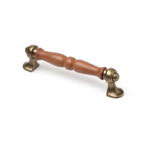 Tirador para mueble rei 286 | cc 96 mm | nogal