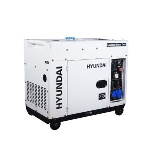 Dhy8600se-lrs generador diésel insonorizado 6,3kw apoyo solar hyundai
