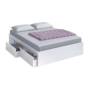 Cama kendra con 4 cajones para almacenamiento práctico