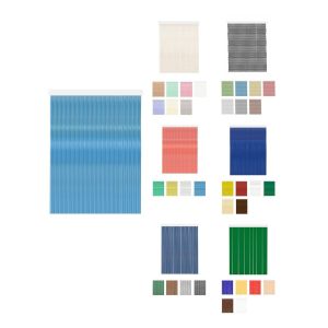 110 x 240 cm | diana - azul cristal | cortinas de exterior impermeables –
