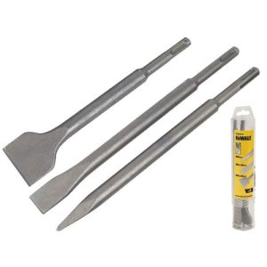 Pack de 3 cinceles sds plus (pic+chisel+large) - Dewalt - dt60330-qz