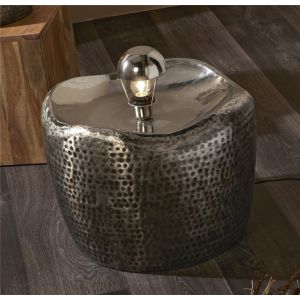 Lampara levy plata vieja 44 cms. 46dx44 cms