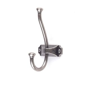 Colgador de pared rei c520 | 66x130x71 mm | plata vieja