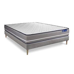 Pack colchón actimemo pur 180x190cm + somier, espuma viscoelástica, 3 zonas