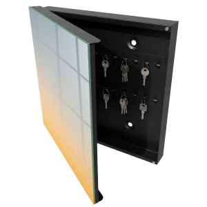 Armario para llaves decorativo 30x30x5, apertura izquierda tulup