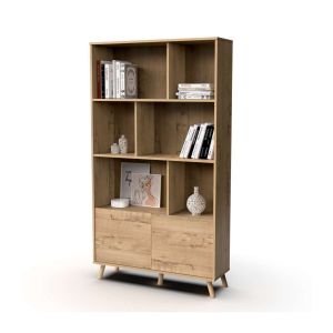 Librería oslo diseño moderno y funcional para tu hogar
