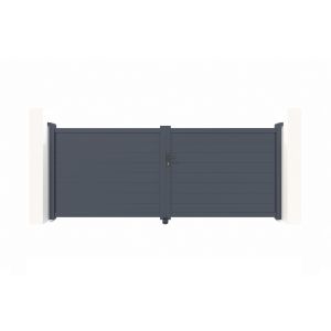 Pack puerta batiente automática eiger 3,5m h.140cm + motor tanker b250