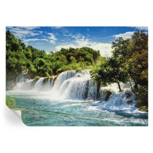 Murales autoadhesivos una impresionante cascada 208x146 tulup