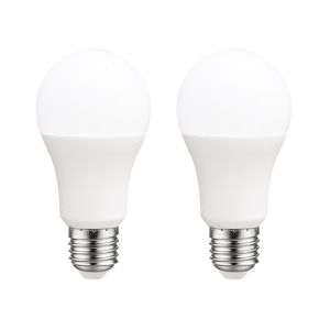 Pack 2 bombillas a2bc estándar 10w luz cálida 3000k