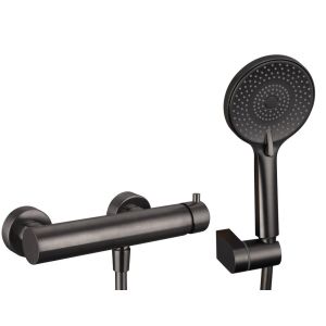 Grupo ducha con kit universal titanio - gme