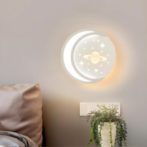 Aplique de pared multicolor 14 w 3000 k blanco
