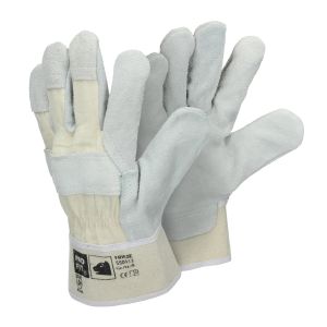 Guantes de trabajo pro-fit® cuero, protección para manos, talla 11 xxl