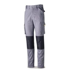 Marca protección laboral pantalón "stretch" con refuerzo talla 38 fabricado