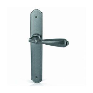 Conjunto de puerta espalion brionne hierro patinado - llave l - 1019441sp