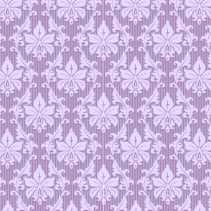 Papel pintado victoriano lila pastel 60cm por 300cm
