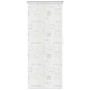 vidaXL persiana enrollable de ducha splash 100x240 cm