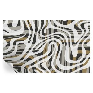 Papel pintado autoadhesivo líneas abstractas 416x254 tulup