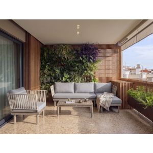 Conjunto de jardín marrón cremona
