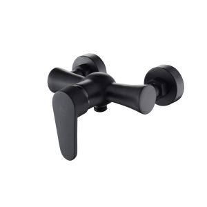 Grifo monomando de ducha serie black bidasoa