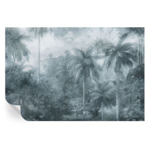 Papel pintado autoadhesivo vegetación tropical 104x152 tulup