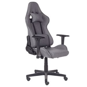 Silla gamer warrior gris oscuro