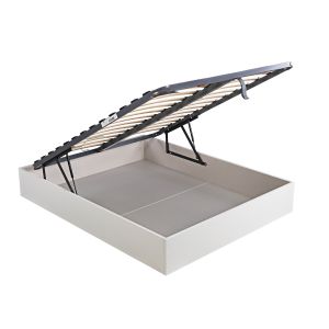 Canapé somier 105x190cm royal sleep blanco montaje incluido