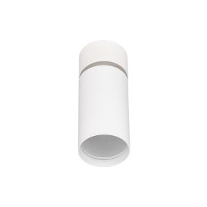 Aplique cilindro orientable para bombilla gu10 superficie blanco(dlgu10-b)