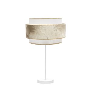 Lampara sobremesa nepal blanco  30cm