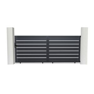Puerta corredera de aluminio 3,5m vogel h.140cm