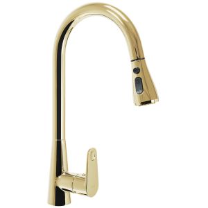 Rea grifo para cocina mild gold, 25x29x43 cm