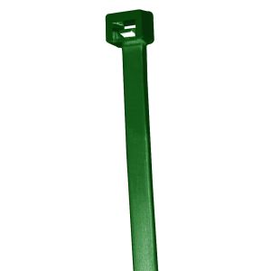 Bridas de nailon verdes - 2,5x100 mm