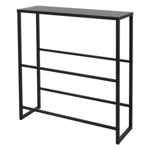 Estantería 6 cajas 100x32x108,5 cm antracita metal