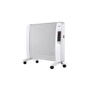 Radiador de mica 2000w 1 elemento blanco con remoto temporizador display te