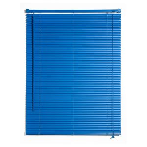 Storesdeco|persianas venecianas de vinilo con cordón azul 90x160