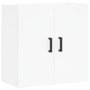 Armario de pared de madera de ingeniería blanca 60