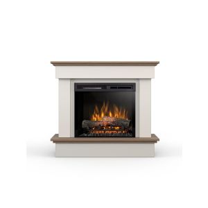 Tormes - chimenea LED eléctrica independiente  23' - cachemira - roble