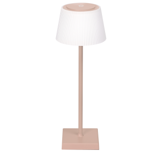 Aigostar lámpara de mesa usb recargable, 3 modos color marrón claro