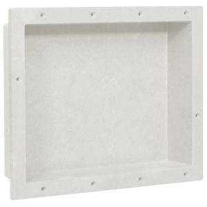 vidaXL hornacina de ducha blanco 41x51x10 cm